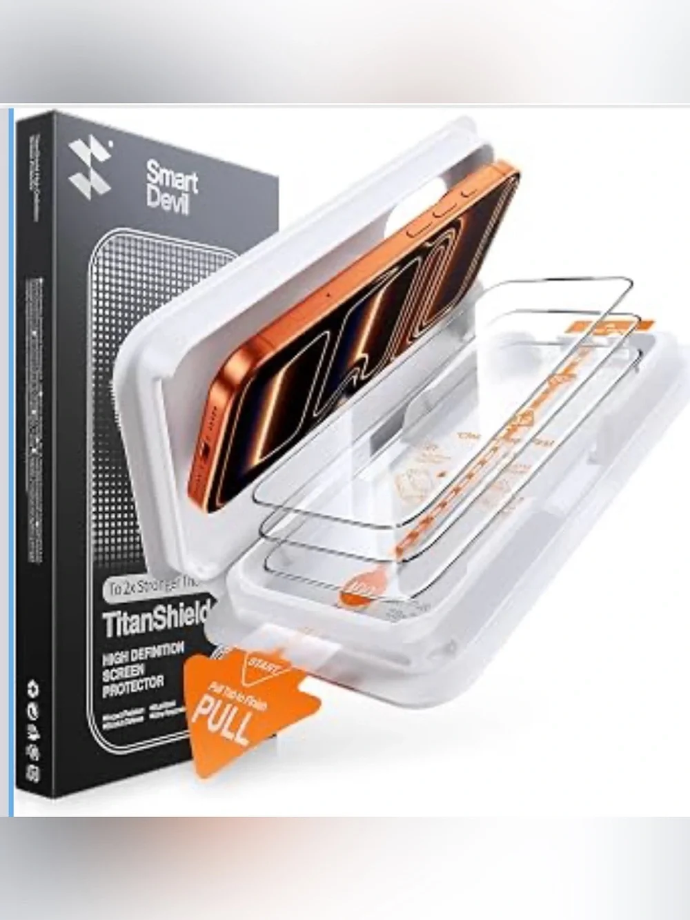 Smart devil tempered glass